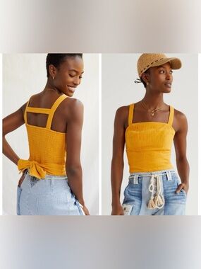 Anthropologie Gauze Tank Top